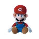 Peluche - mario bros - super mario - rouge - bleu - 120 cm Peluche - mario bros - super mario - rouge - bleu - 120 cm