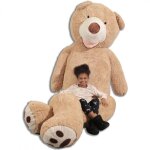 Peluche gante nounours - 340 cm - banabear bananair beige