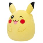 Peluche gante pikachu clin doeil - jactalea - squishmallow vague 3 - intrieur - mixte - 3 ans