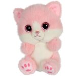 Peluche - gipsy toys - chat cutydoos 13 cm - rose poudré - pinky Peluche - gipsy toys - chat cutydoos 13 cm - rose poudré - pinky