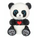 Peluche - gipsy toys - smoky - gris ardoise - 23 cm - c?ur sur le ventre