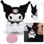 Peluche - hello kitty - kuromi - 16 cm - magntique - douceur