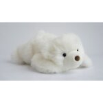 Peluche - histoire dours - ours des neiges - 30 cm - coloris unique - intrieur