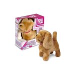 Peluche interactive artyk chien marcheur rudy ? aboie bouge la bouche et remue la queue