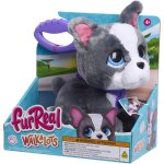 Peluche interactive bouledogue fran�ais 23 cm furreal friends d�s 4 ans