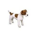 Peluche jack rusell 54 cm