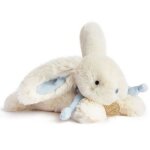 Peluche lapin bonbon bleu 25cm - doudou et compagnie