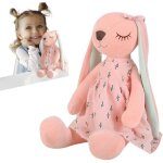 Peluche lapin douce 35cm - peluche apaisante - doudou pour enfant - peluche pour enfant - peluche cadeau ...