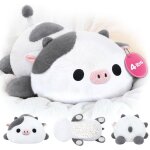 Peluche lest�e mewaii vache kawaii 58 cm - apaisante et relaxante