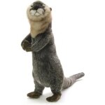 Peluche loutre dresse 37 cm - hansa - plush - marron - intrieur - enfant