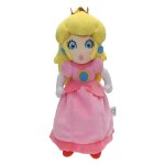 Peluche - super mario - princesse peach - 22 - 27 cm - rose - 015 kg