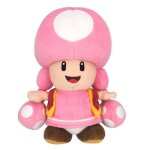 Peluche - nintendo - toadette - 20 cm - douce - d�tails soign�s