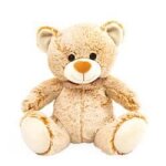 Peluche ours pastel avec foulard 25 cm - bambi - enfant Peluche ours pastel avec foulard 25 cm - bambi - enfant