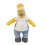 Peluche parlante - lansay - homer simpson - 30 cm - 5 phrases - jaune