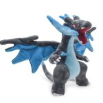 Peluche pok�mon dracaufeu forme m�ga x 22 cm ? peluche dragon ail� inspir�e de l?univers pok�mon ? enfant ...