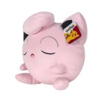 Peluche - pokemon - jigglypuff sleeping - 46 cm - rose - mixte - 3 ans et plus