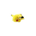 Peluche - pokmon - sleeping pikachu - 18 pouces - jaune - boti
