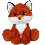 Peluche renard gipsy - puppy eyes pets 40 cm - marron - mixte - enfant - intrieur