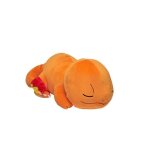 Peluche salamèche dort 40cm - bandai - pokémon - doudou ou oreiller pour enfant de 2 ans et plus Peluche salamèche dort 40cm - bandai - pokémon - doudou ou oreiller pour enfant de 2 ans et plus