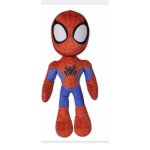 Peluche - spiderman - 50cm - yeux lumineux - rouge / bleu - licence disney