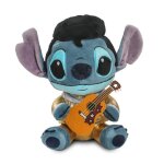 Peluche stitch elvis - kidrobot - 25 cm - smoking dor� - guitare en relief - moelleuse - sous licence ...