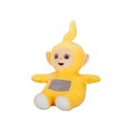 Peluche t�l�tubbies laa - laa 36 cm - set doudou jaune enfant et 1 carte tigre