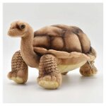 Peluche tortue galapagos - anima - 30 cm - marron et beige - mixte - a partir de 3 ans