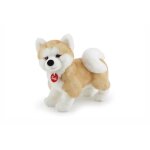 Peluche trudi cane akita inu ascanio - trudi - peluche - blanc - dor�
