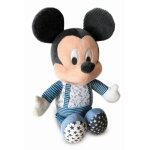 Peluche veilleuse mickey - clementoni - interactive et apaisante - pour bb ds la naissance