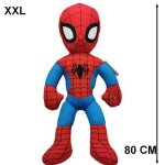 Peluche xl spiderman - guizmax - 80 cm - effets sonores - multicolore - pour enfants � partir de 3 ans ...