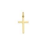 Pendentif - brillaxis - croix en or jaune 18 carats - 750 / 1000 - pour homme