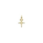 Pendentif croix du sudplaqu or 750 / 000 garanti