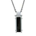 Pendentif - time force - ts5090cs - 56 cm - pour homme - lgant et exclusif
