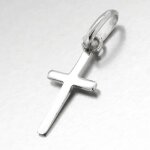 Pendentif petite croix argent 925 / 000 garanti sans nickel
