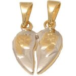 Pendentif plaqu� or et argent ai iii