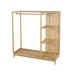 Penderie en bambou avec 3 �tag�res