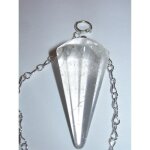 Pendule cristal de roche