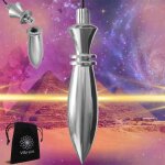 Vibratis ? pendule divinatoire Égyptien thot en laiton argenté ? pendule témoin magnétiseur Vibratis ? pendule divinatoire Égyptien thot en laiton argenté ? pendule témoin magnétiseur