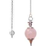 Pendule en quartz rose - pendule - adulte - mixte - radiesthesie