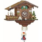 Pendulette en miniature de la fort noire - kuckulino - maison suisse - mouvement quartz - chant du coucou ...