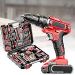 Perceuse �lectrique 50n. m perceuse � percussion 0 - 1500r / miin tournevis �lectrique ensemble doutils ...