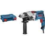 Perceuse  percussion 850w gsb 20 - 2 en coffret l - case - bosch - 060117b400