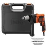 Perceuse � percussion - black & decker - beh850k - electrique - 2 vitesses - 850w