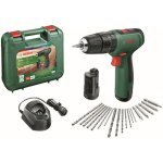 Perceuse  percussion bosch - easyimpact 1200 (2 batteries 12v 1 chargeur 1 embout de vissage double) ...