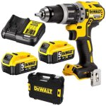 Perceuse  percussion - dewalt - dcd796p2 - 18v - 2x50 ah - tstak