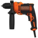 Perceuse à percussion filaire - 710w - black + decker - beh710 - qs - avec 4 forêts de perçage Perceuse à percussion filaire - 710w - black + decker - beh710 - qs - avec 4 forêts de perçage