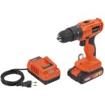 Perceuse  percussion sans fil - dual power - powdpo1110 - 3 en 1 - 20v - avec batterie & chargeur