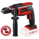 Einhell perceuse  percussion sans fil tc - id18li - i solo powerx - change (18v) livr sans batterie ...
