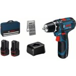 Perceuse sans fil - bosch professional - gsr 12v - 15 - 2 batteries 2ah - 25 accessoires - 12v Perceuse sans fil - bosch professional - gsr 12v - 15 - 2 batteries 2ah - 25 accessoires - 12v