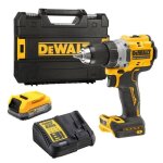 Perceuse visseuse - dewalt - dcd800e1t - qw - 18v - 90 nm - 1x17 ah en coffret tstak